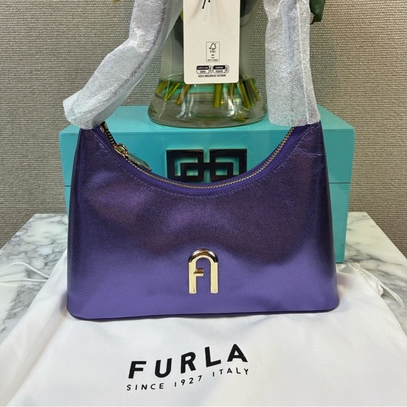 Furla Handbags - Furla Violet Diamonte’ Mini with Dustbag